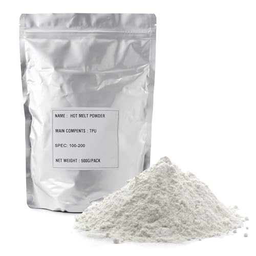 CISinks DTF Powder- DTF Transfer Powder for Film- Super Adhesive, Soft Feeling, Waterproof, Wide Application, Easy to Use, Vibrant Color- 17.6 oz (500g)