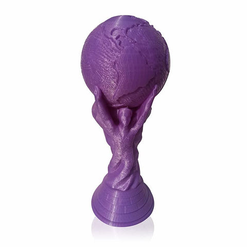 WYZworks PETG 1.75mm (Purple) Premium 3D Printer Filament - Dimensional Accuracy +/- 0.05mm 1kg / 2.2lb + [ Multiple Color Options Available ]