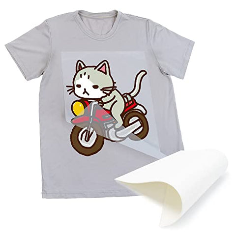 DTF Film 100 Sheets A3+ 13" x 19" Hot/Cold Peel PET Heat Transfer Paper for Sublimation