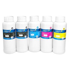 Ink Set Compatible for Epson 512 5x500mL Bottle Set, Compatible for Expression Premium EcoTank ET-7700 ET-7750