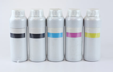 5x500ml Universal Dye Ink Refill Bottle Set - 5 Color PHBLK  (Black, Yellow, Cyan, Magenta, Photo Black)  for Epson, Canon, HP, Brotherand all Major Brand Inkjet Printers