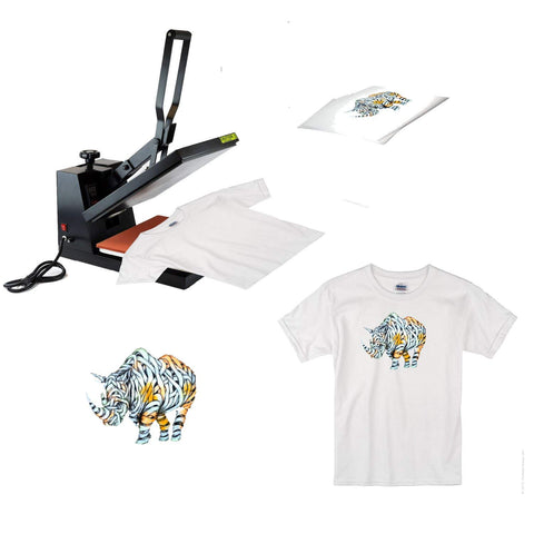 CISinks A4 Sublimation Ink Transfer Paper (50 sheets) 8.27" x 11.7" For EPSON ME Series RICOH GX Series And SAWGRASS Printers
