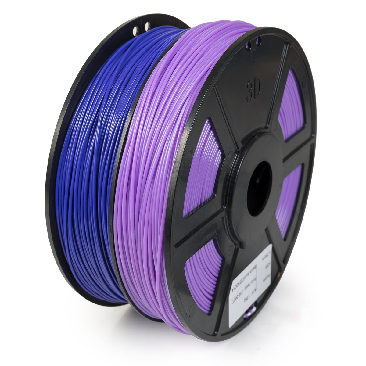 WYZworks PLA 1.75mm Premium Thermoplastic Polylactic Acid 3D Printer Filament - Dimensional Accuracy +/- 0.05mm 1kg / 2.2lb [ Multiple Color Options Available ] (Purple & Violet)