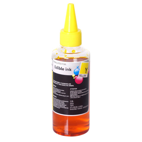 100ml Edible Ink Refill Bottle Compatible for Canon Cartridge