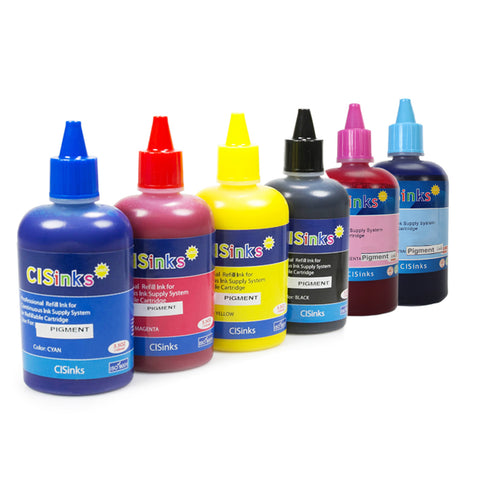 100ml  Universal Pigment Refill Bottle for Epson, Canon, HP, Brotherand all Major Brand Inkjet Printers
