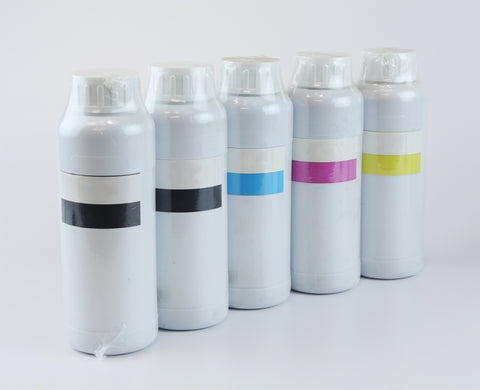 5x500ml Universal Dye Ink Refill Bottle Set - 5 Color PHBLK  (Black, Yellow, Cyan, Magenta, Photo Black)  for Epson, Canon, HP, Brotherand all Major Brand Inkjet Printers