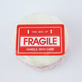 3" x 5" Handle With Care Fragile Label Warning Sticker - 2500 Pieces