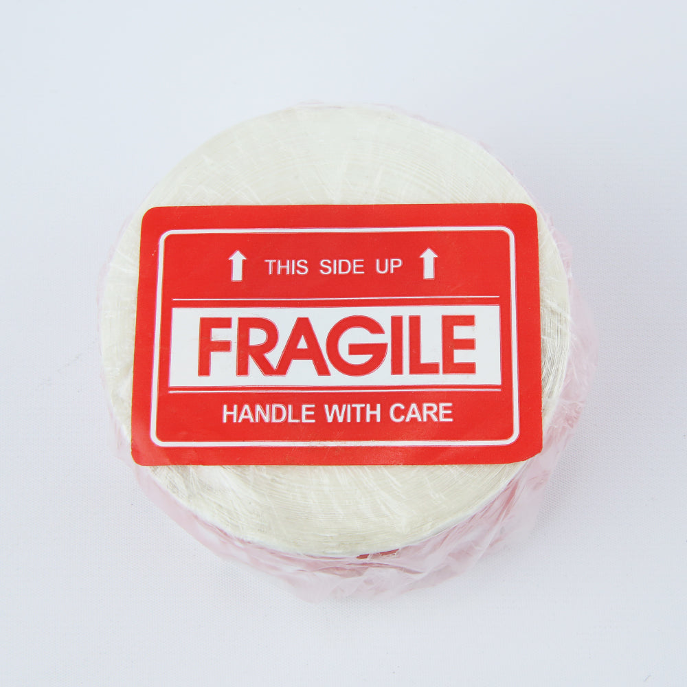 2" x 3" Handle With Care Fragile Label Warning Sticker - 3000 Pieces