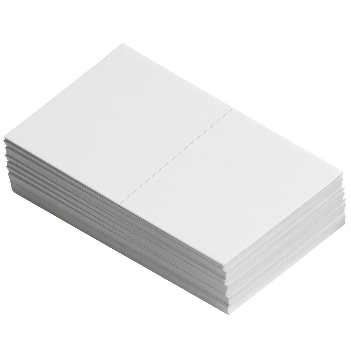 2 in 1 Half Sheet Self Adhesive Labels for Laser Ink Jet Printers - 1000 Pieces