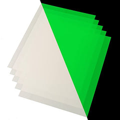 CISinks Rechargeable Glow In The Dark Photoluminescent Luminous Printing Paper for Inkjet Printers (5 sheets)