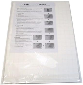 11" x 17" (A3) Light Fabric Inkjet Heat Transfer Paper - 20 Sheets