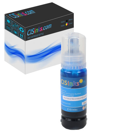 T502 Dye Refill Ink Bottle Set Replacement for Expression  (Cyan)