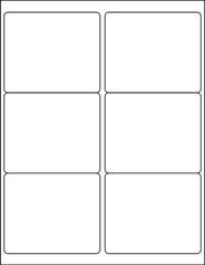 11" x 8.5" Laser InkJet Mailing Labels 6 Per Sheet - 720 Pieces