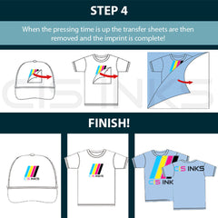 11" x 17" (A3) Thick Sublimation Inkjet Heat Transfer Paper - 400 Sheets