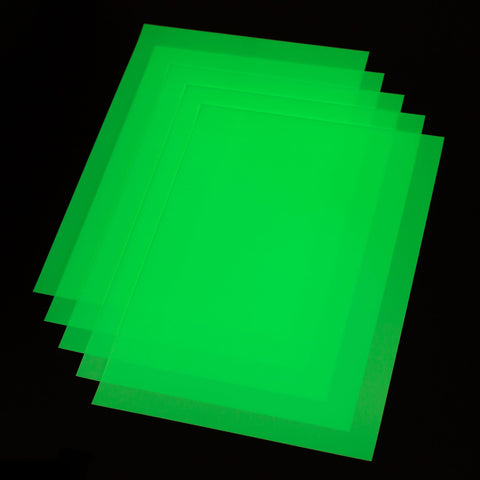 8.3" x 11.7" (A4) Glow In The Dark Luminescent Afterglow Photo Paper - 10 Sheets