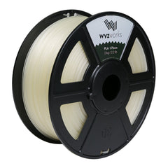 WYZworks PLA 1.75mm [ CLEAR ] Premium Thermoplastic Polylactic Acid 3D Printer Filament - Dimensional Accuracy +/- 0.05mm 1kg / 2.2lb + [ Multiple Color Options Available ]