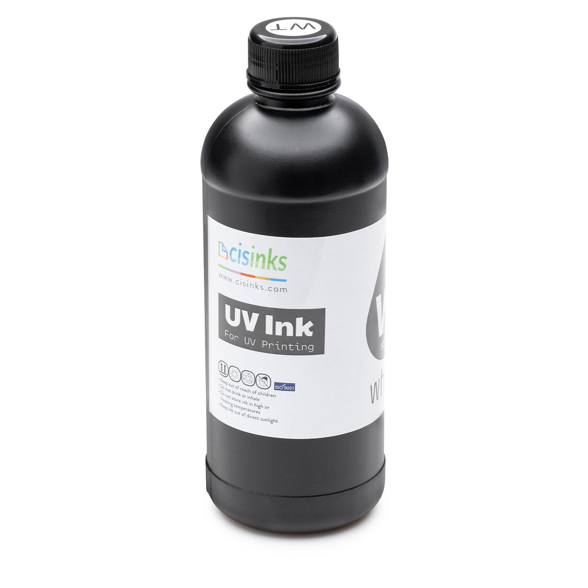UV DTF Transfer Printer Ink 500mL White Bottle Refill Soft Ink Premium Ultraviolet Curable Direct to Film Printing AB Film Sticker Decal Custom Logo Branding Drink Glass Bottles, Phone Cases, ETC