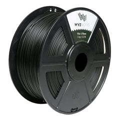 WYZworks PLA 1.75mm [ TRANSLUCENT BLACK ] Premium Thermoplastic Polylactic Acid 3D Printer Filament - Dimensional Accuracy +/- 0.05mm 1kg / 2.2lb + [ Multiple Color Options Available ]