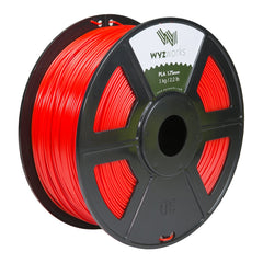 WYZworks PLA 1.75mm [ RED ] Premium Thermoplastic Polylactic Acid 3D Printer Filament - Dimensional Accuracy +/- 0.05mm 1kg / 2.2lb + [ Multiple Color Options Available ]