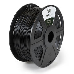 WYZworks PETG 1.75mm (Black) Premium 3D Printer Filament - Dimensional Accuracy +/- 0.05mm 1kg / 2.2lb + [ Multiple Color Options Available ]