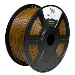 WYZworks PLA 1.75mm [ BROWN ] Premium Thermoplastic Polylactic Acid 3D Printer Filament - Dimensional Accuracy +/- 0.05mm 1kg / 2.2lb + [ Multiple Color Options Available ]