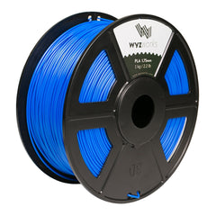 WYZworks PLA 1.75mm [ BLUE ] Premium Thermoplastic Polylactic Acid 3D Printer Filament - Dimensional Accuracy +/- 0.05mm 1kg / 2.2lb + [ Multiple Color Options Available ]