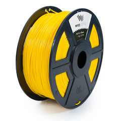 WYZworks PETG 1.75mm (Yellow) Premium 3D Printer Filament - Dimensional Accuracy +/- 0.05mm 1kg / 2.2lb + [ Multiple Color Options Available ]