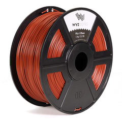 WYZworks PLA 1.75mm [ BRICK RED ] Premium Thermoplastic Polylactic Acid 3D Printer Filament - Dimensional Accuracy +/- 0.05mm 1kg / 2.2lb + [ Multiple Color Options Available ]