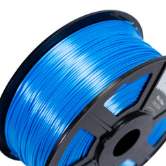 WYZworks PLA 1.75mm [ SILK BLUE ] Premium Thermoplastic Polylactic Acid 3D Printer Filament - Dimensional Accuracy +/- 0.05mm 1kg / 2.2lb + [ Multiple Color Options Available ]