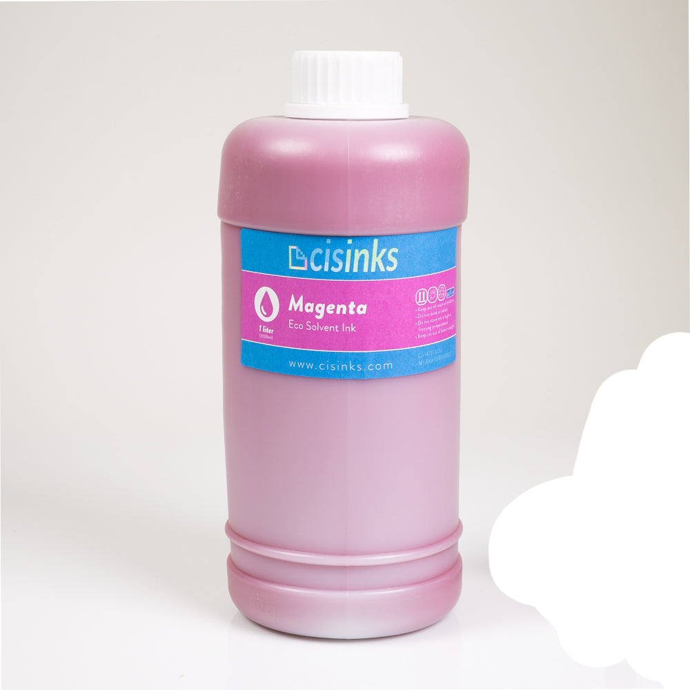 Cisinks® Eco Solvent Ink for Roland, Mimaki, Mutoh - 1000ml