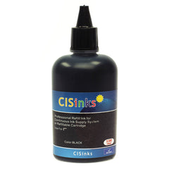 6x100ml Universal Dye Ink Refill Bottle 6   (6x Black)