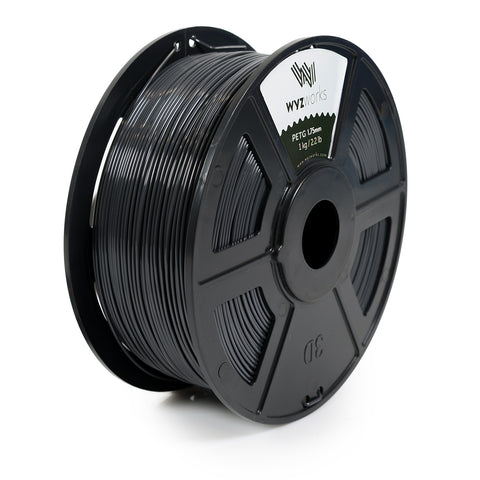 WYZworks PETG 1.75mm Premium 3D Printer Filament - Dimensional Accuracy +/- 0.05mm 1kg / 2.2lb + [ Multiple Color Options Available ]