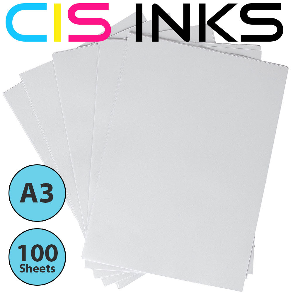 11" x 17" (A3) Thick Sublimation Inkjet Heat Transfer Paper  - 100 Sheets