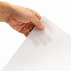 13" x 19" Laser Printer Coated Double-Sided Waterproof Printing Film Translucent PET  - 50 Sheets